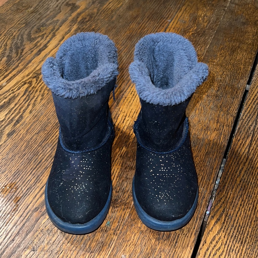 Piper Kids Boots - TG Cindy Cozy Boots In Navy Size 10